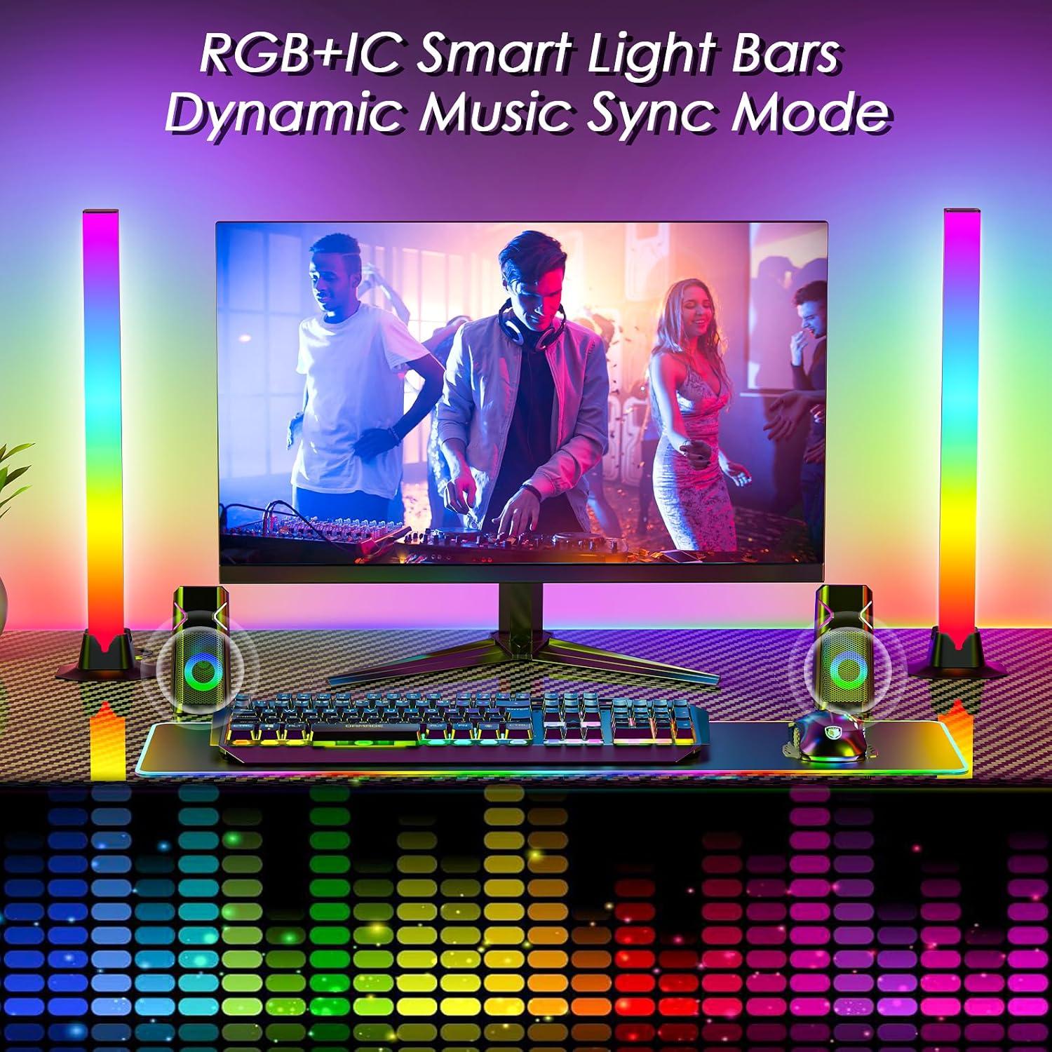 Barra de Luz Inteligente RGB 41.91 cm con Control Remoto