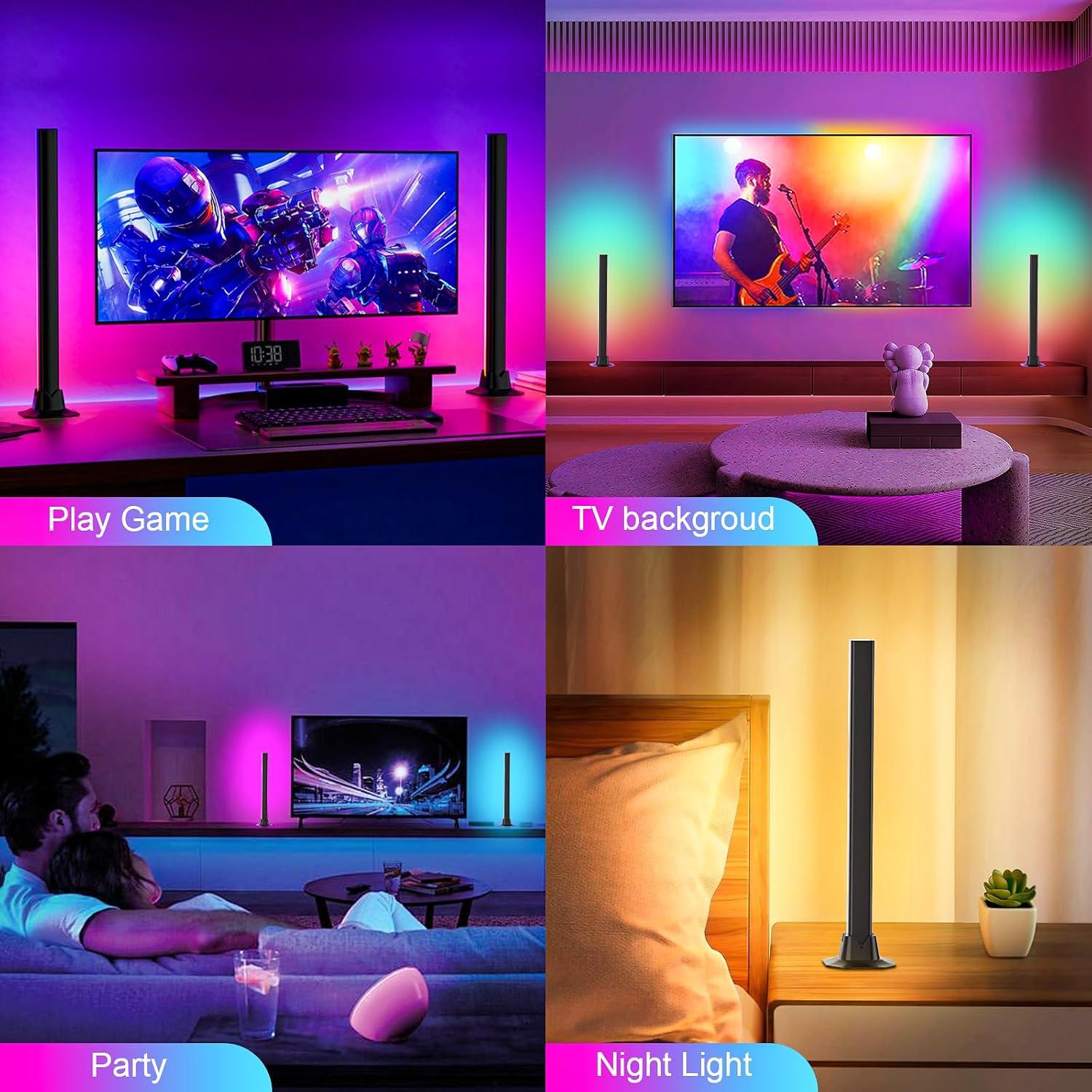 Barra de Luz Inteligente RGB 41.91 cm con Control Remoto