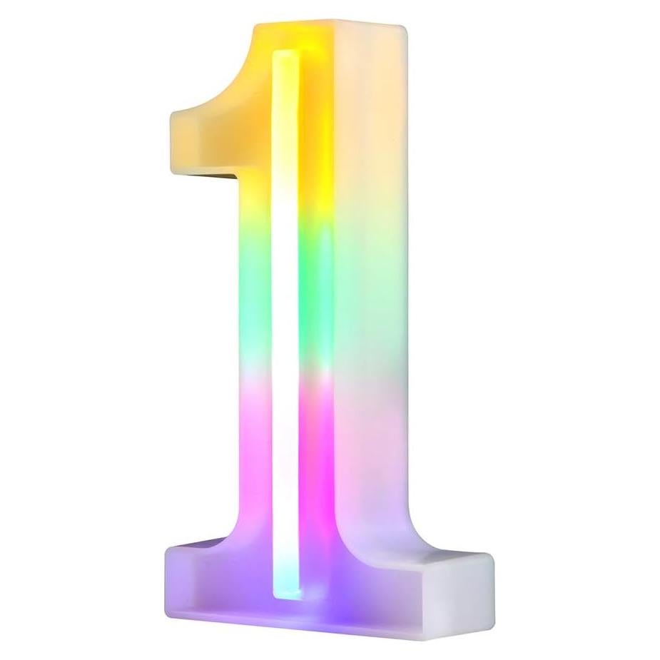 Luces de Letras de Neón WARMTHOU 26 Letras LED Decorativas