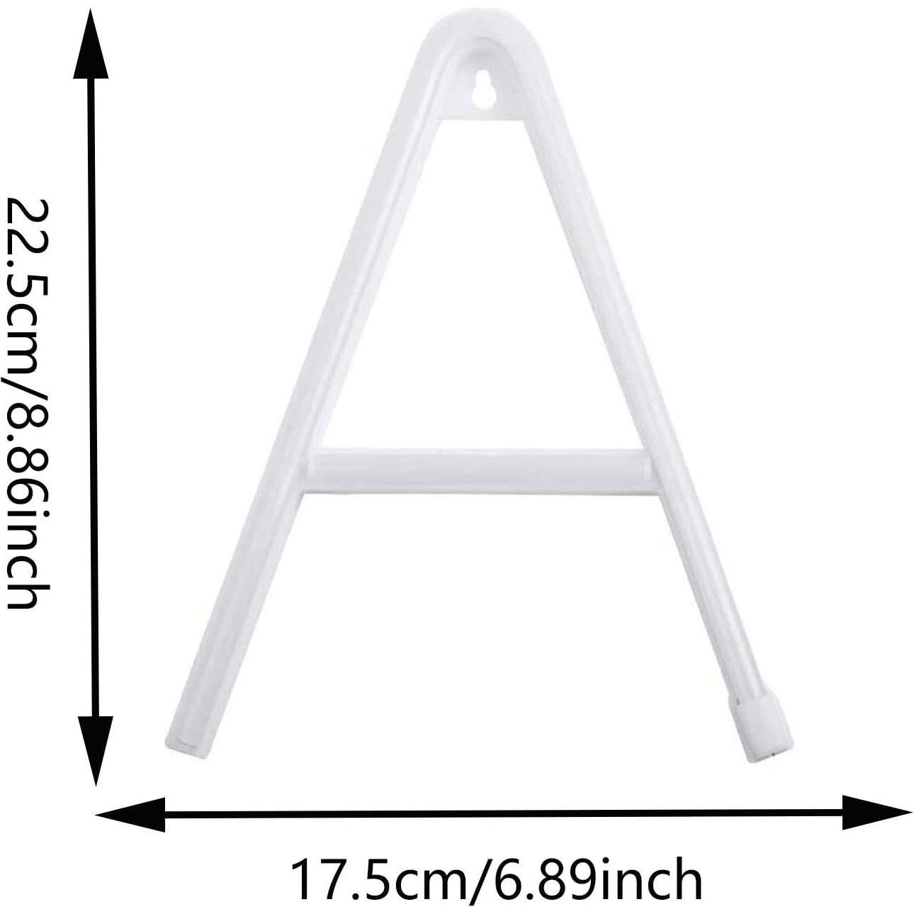 Letra Neón Azul ENUOLI - Luz LED Decorativa 20.3x12.7 cm