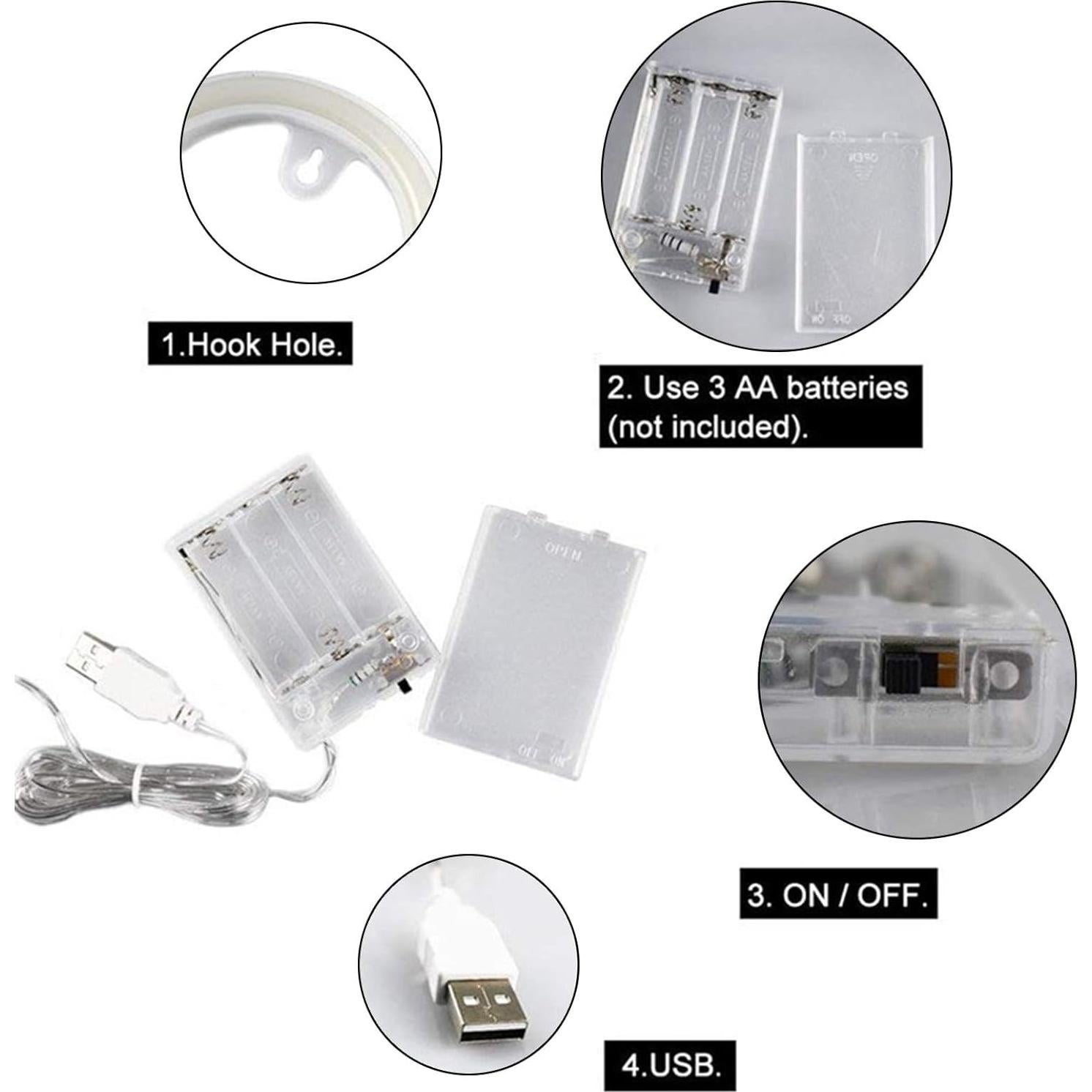 Luz de Neón LED Letra A ENUOLI LIGHT 22.86x15.24cm