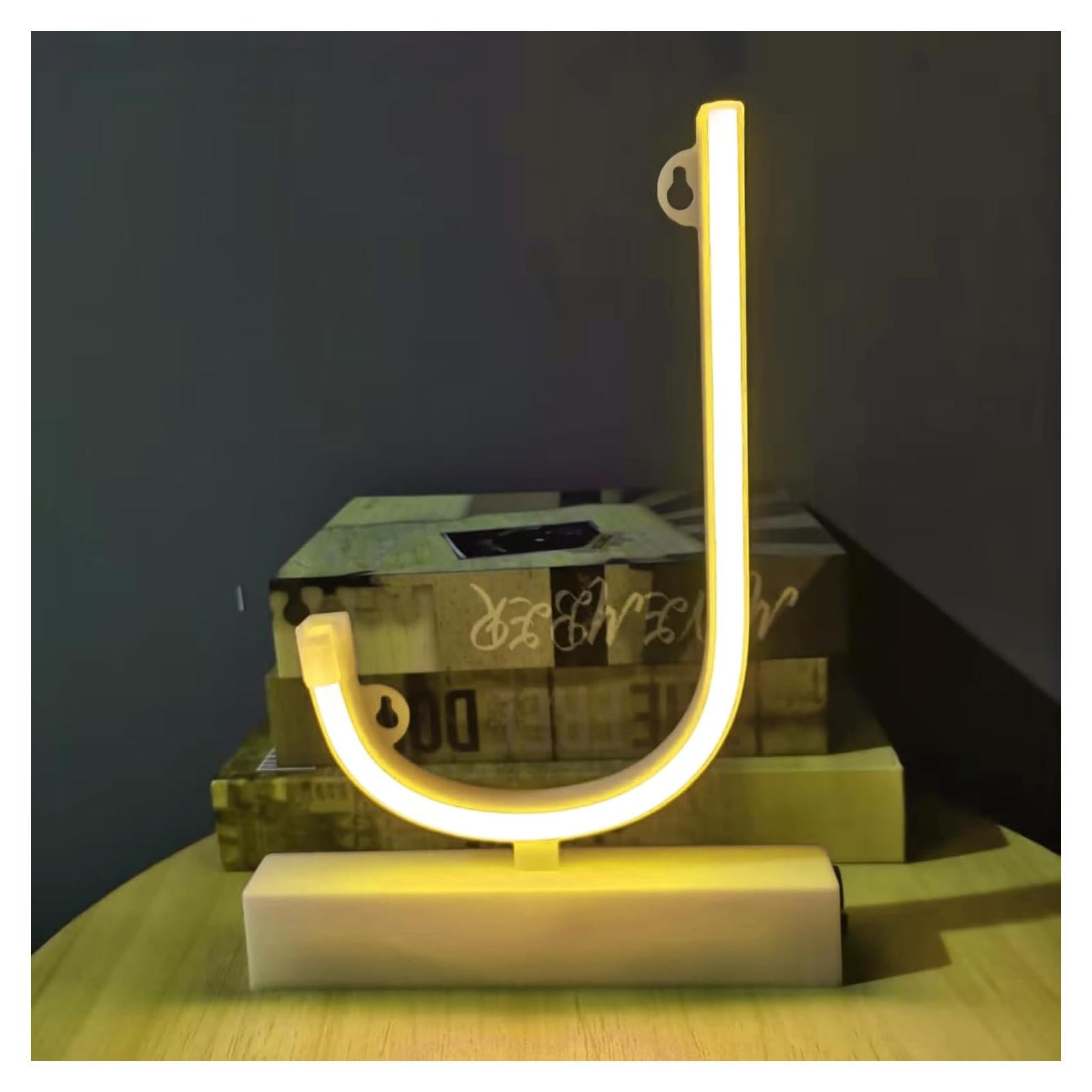 Letra Neón LED J UrsaMajor - Luz Decorativa Portátil