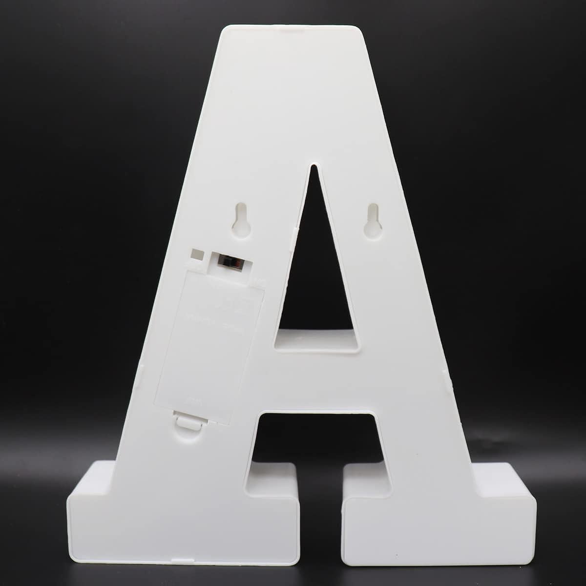 Luz de Letras LED AUSAYE Letra A 22 cm Decoración