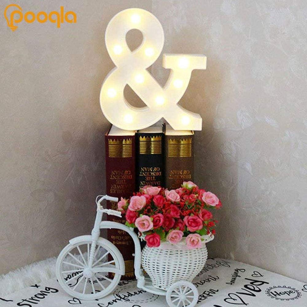 Luz LED de Letras de Marquesina Pooqla - Símbolo Ampersand