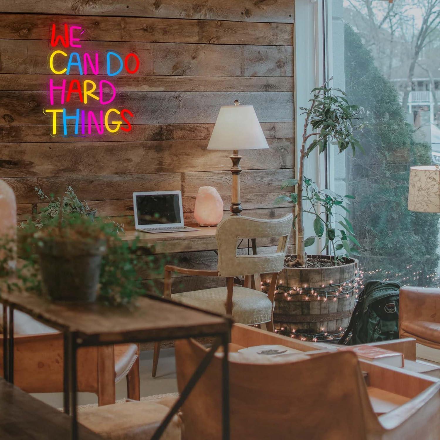 Cartel de Neón LED Motivacional Allball 33.8x26.9 cm