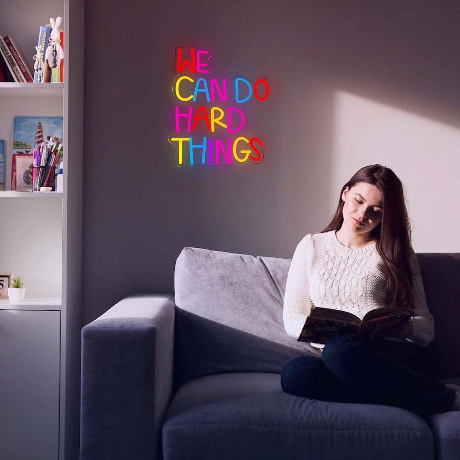 Cartel de Neón LED Motivacional Allball 33.8x26.9 cm