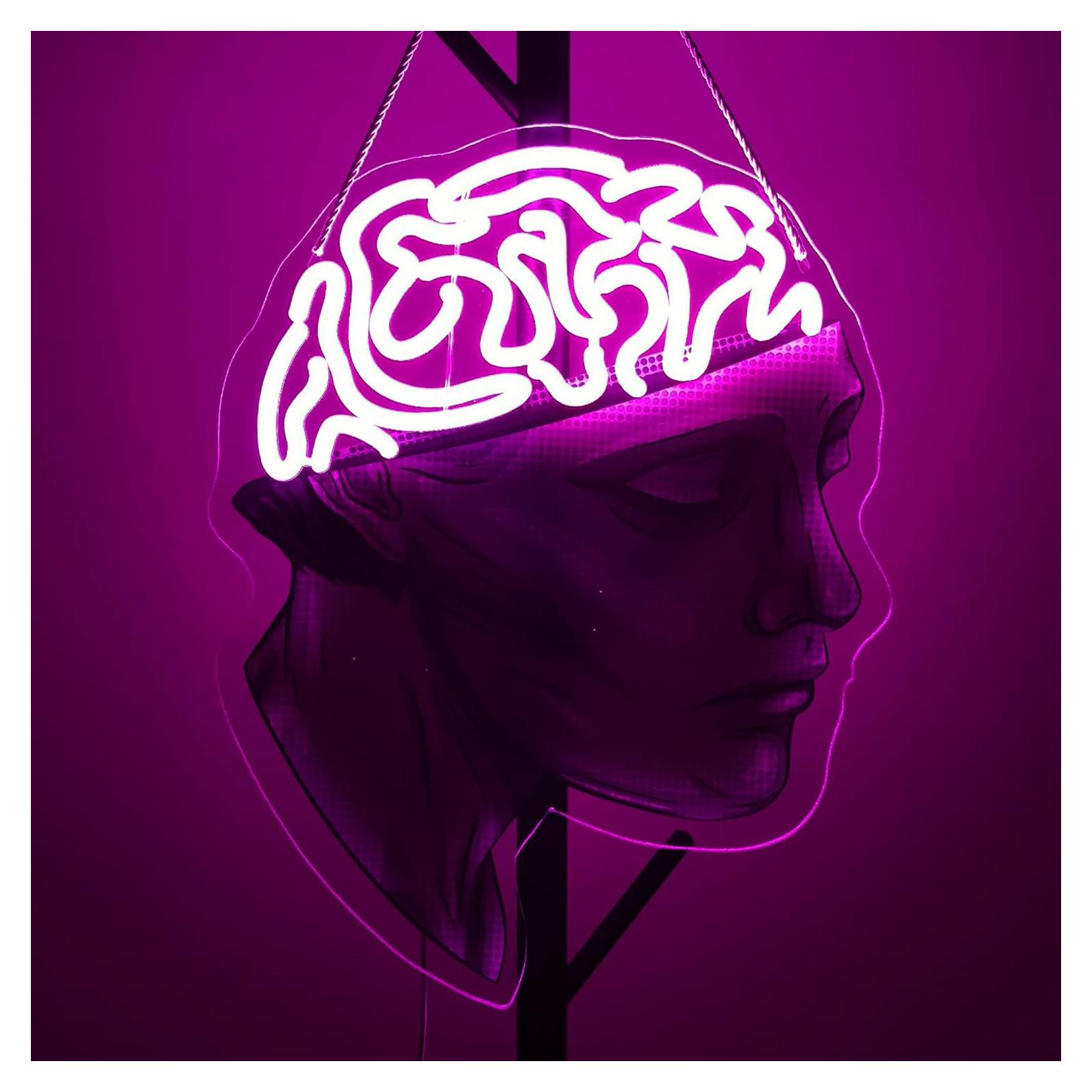 14x13 inch Thinker Neon Signs Art Wall Lights for Beer Bar Club Bedroom Hotel Pub Cafe Wedding Birthday Party Gifts_Pink