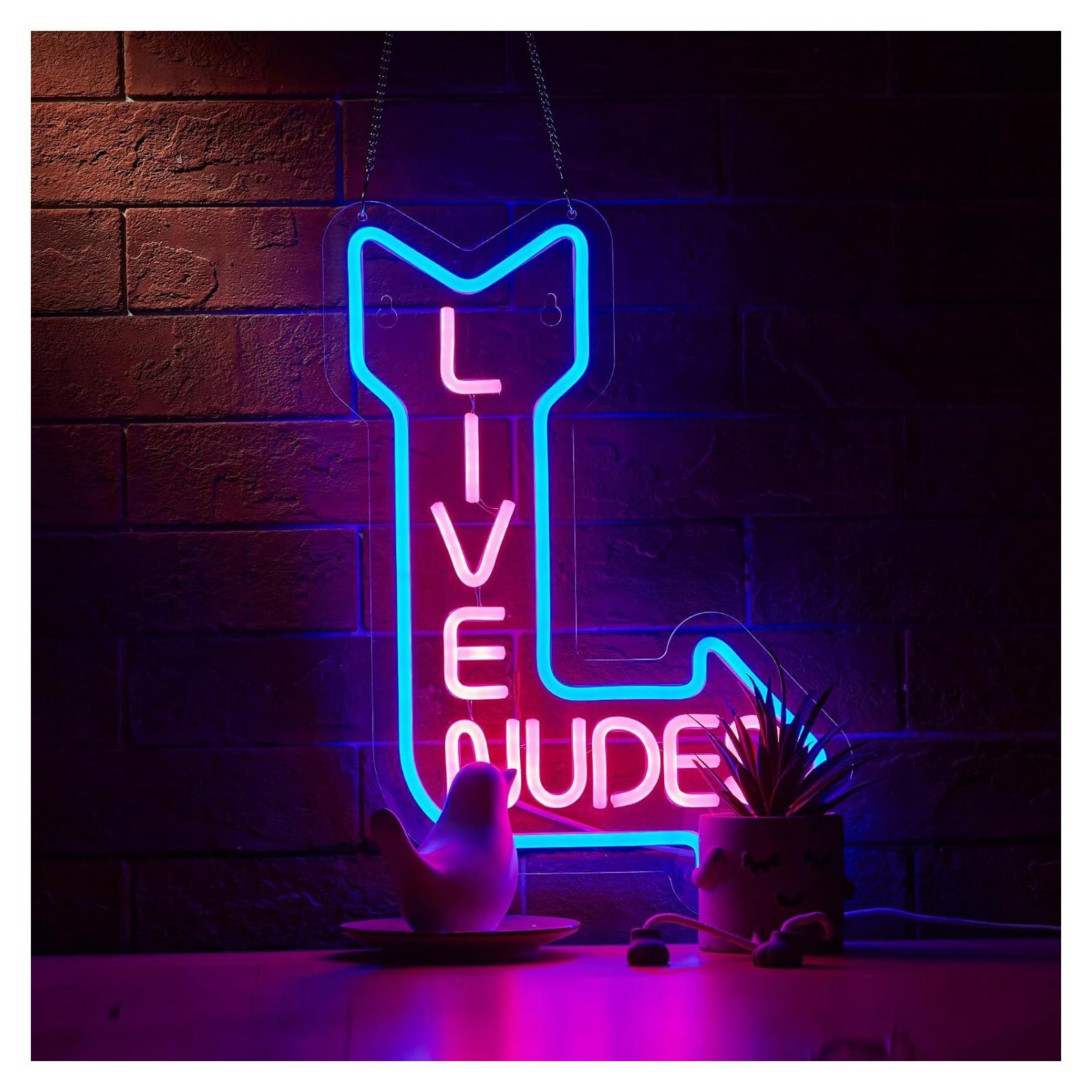 Neon Sign for Wall Decor Man Cave Bar Beer Home Art Neon Light LED Neon Lights Signs with Dimmer for Bedroom Office Hotel Pub Recreation Room Sign(15X13inches)