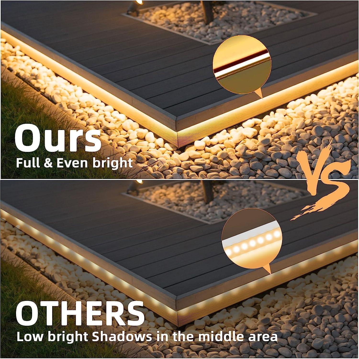 Tira LED Neón Lamomo 10m Blanco Cálido 3000K Regulable IP65