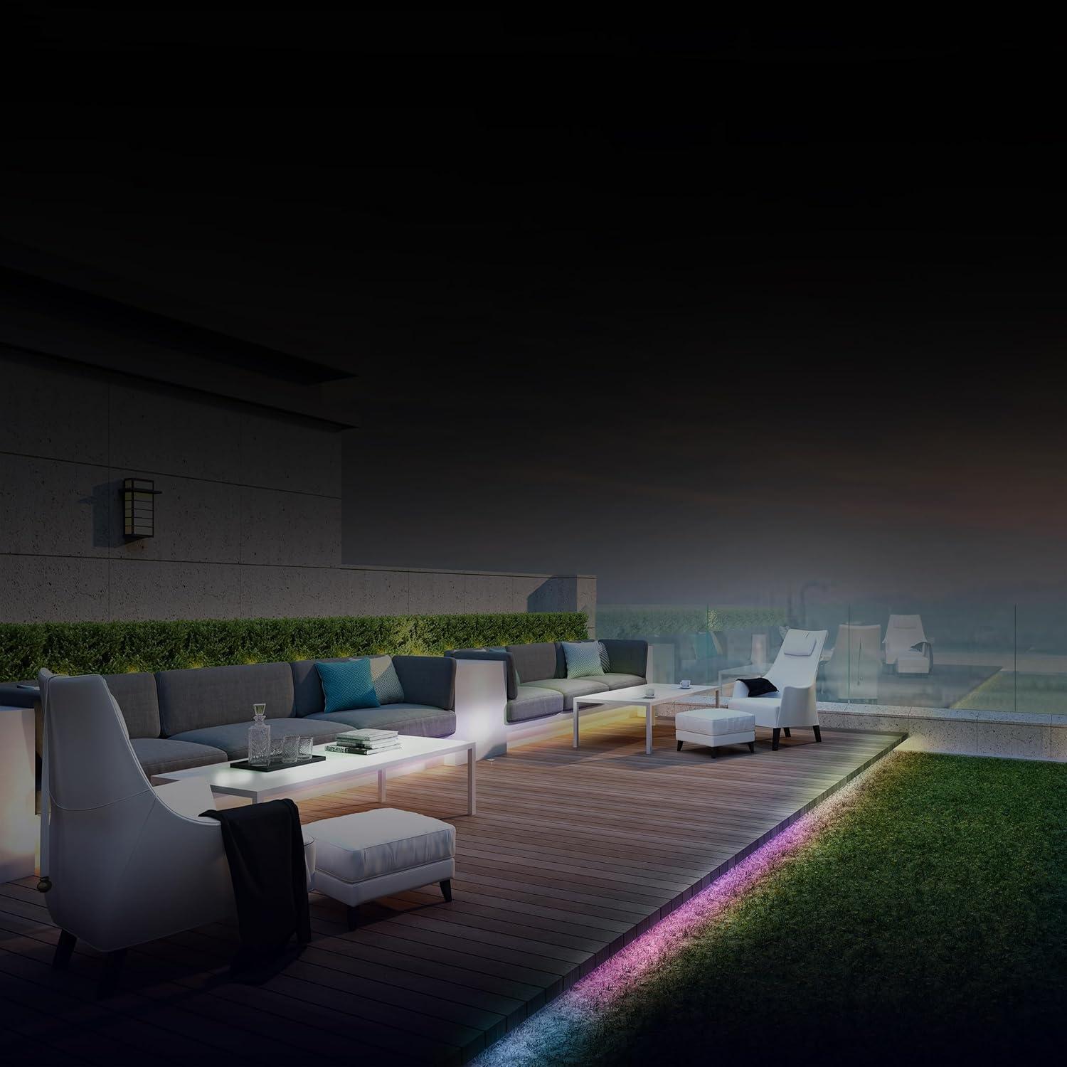 Luz Flex Neon Exterior 6.1m Feit Electric RGB + Blanco Ajustable