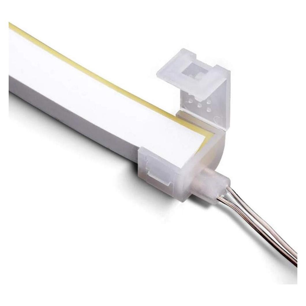 Conectores LED 2 Pines 99 Iluminación para Tira Neón 6x12mm