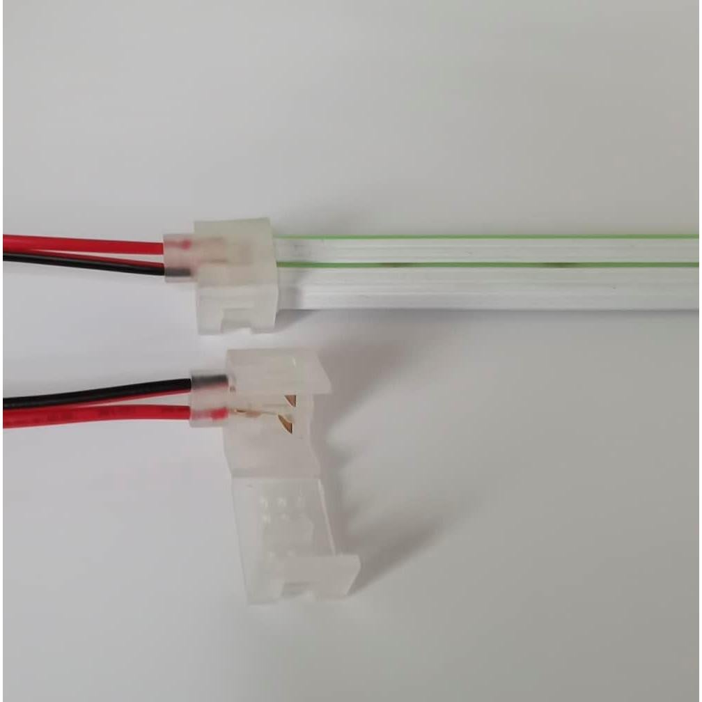 Conectores LED 2 Pines 99 Iluminación para Tira Neón 6x12mm