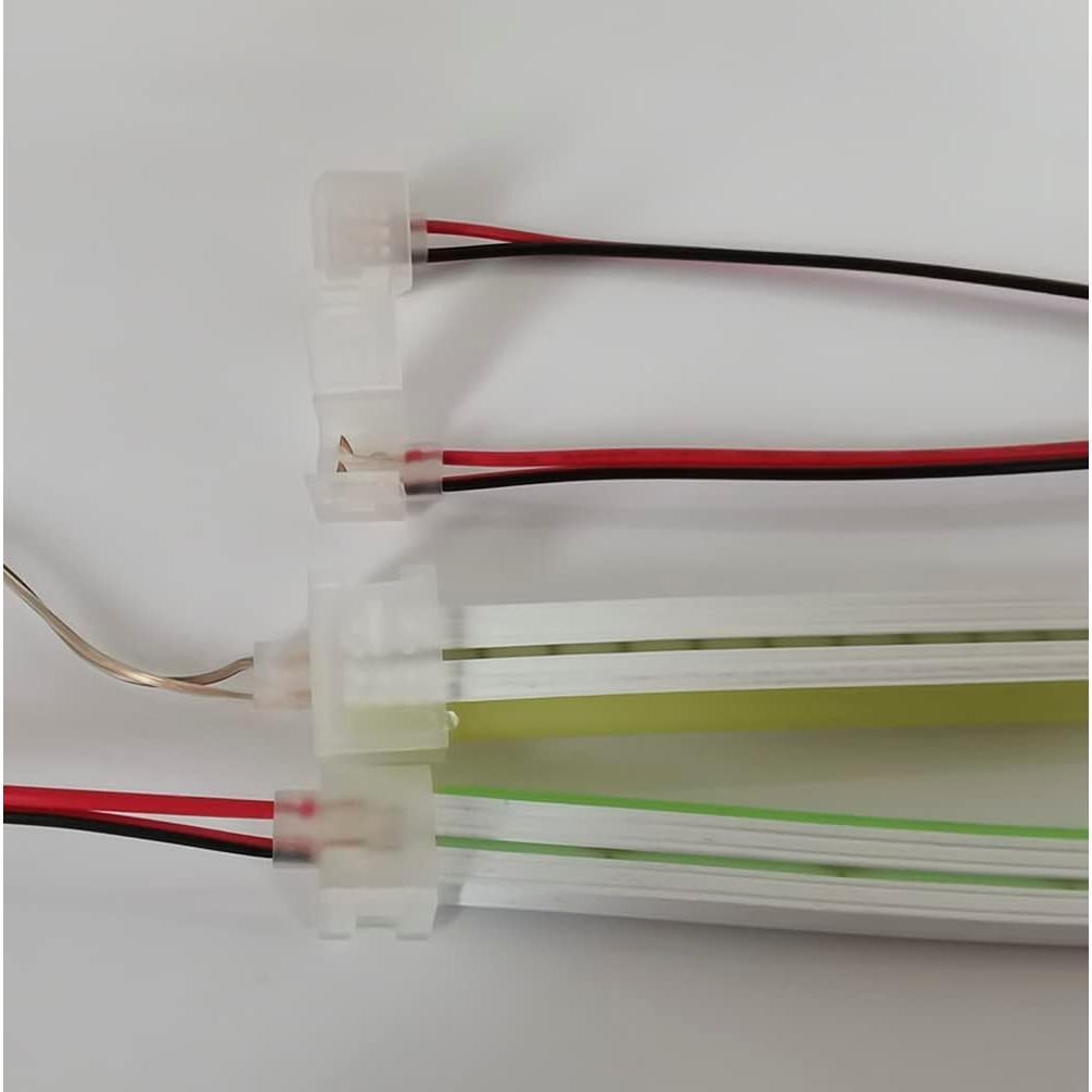 Conectores LED 2 Pines 99 Iluminación para Tira Neón 6x12mm