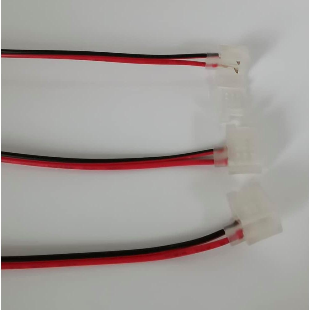 Conectores LED 2 Pines 99 Iluminación para Tira Neón 6x12mm