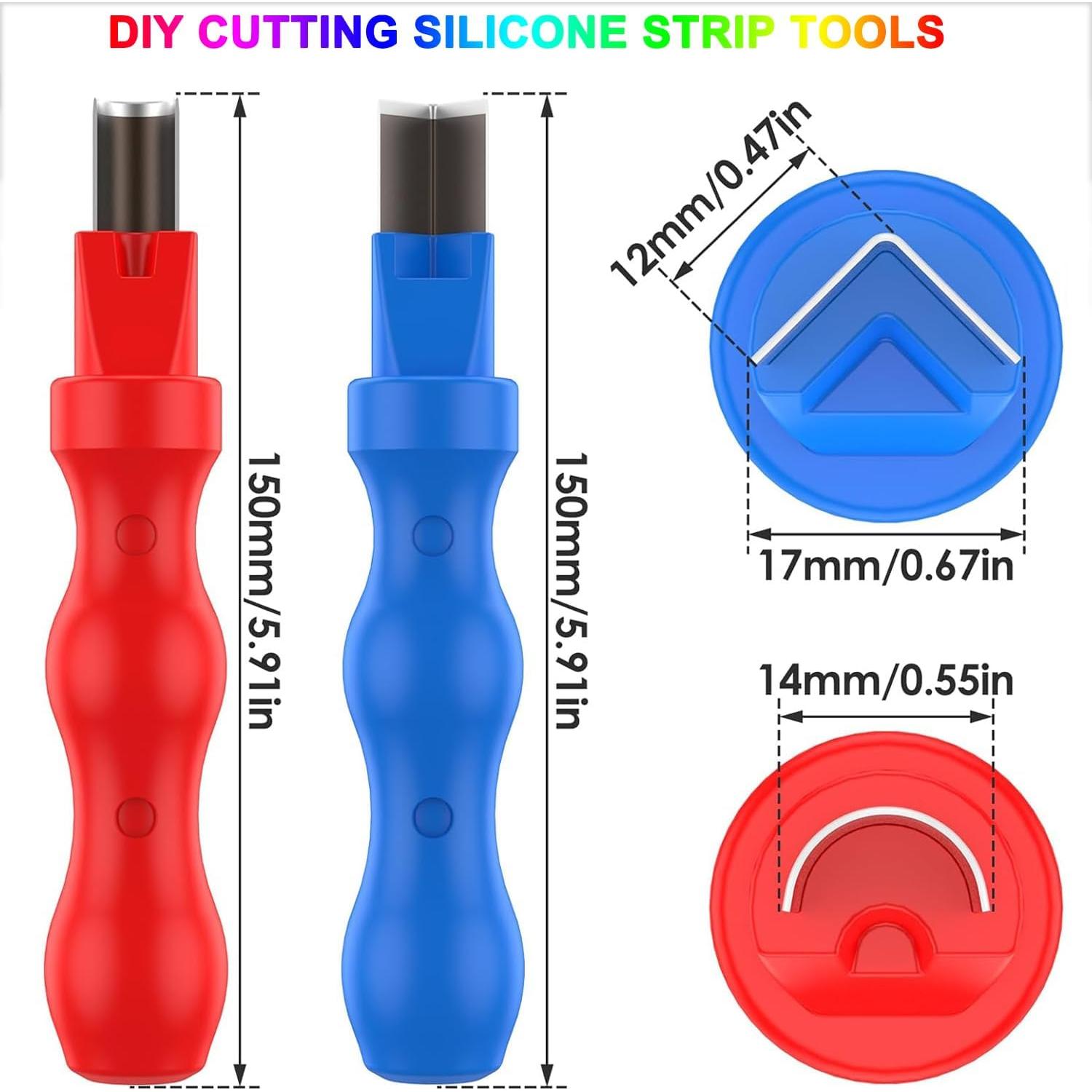 Cubierta de Tira LED Neon 5m 8mm Silicona Flexible Azul Hielo