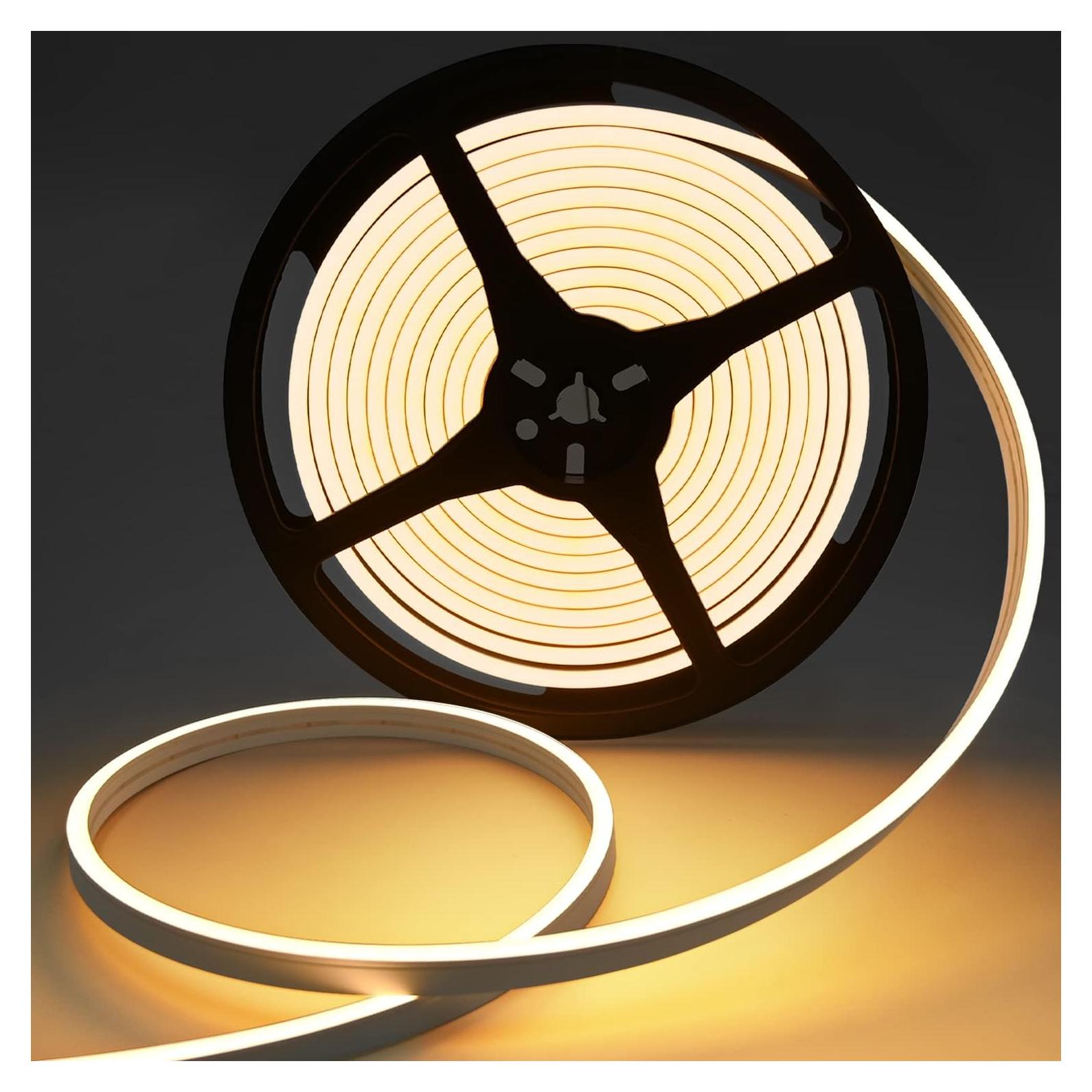 Tira LED de Neón 5m Lucienstar Blanca Cálida IP65