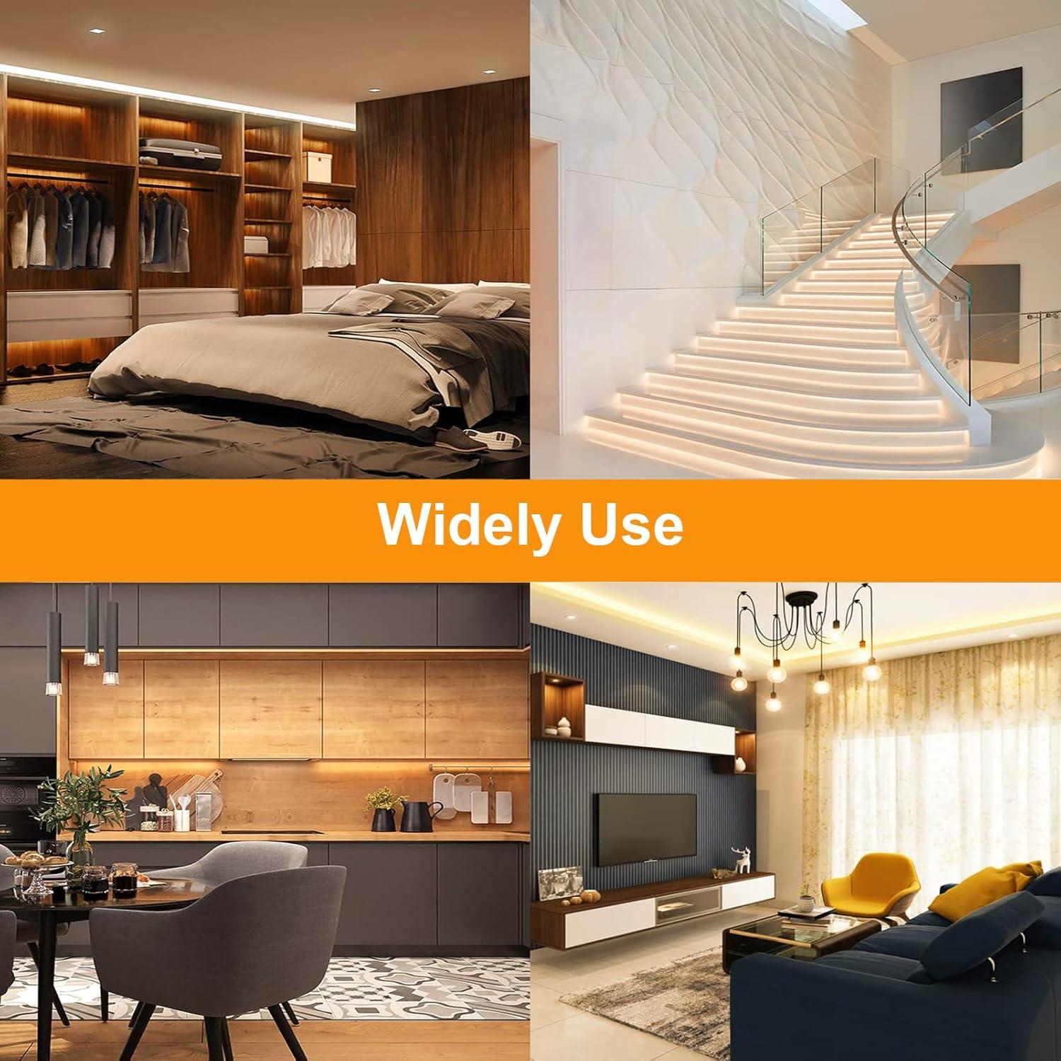 Tira LED de Neón 5m Lucienstar Blanca Cálida IP65