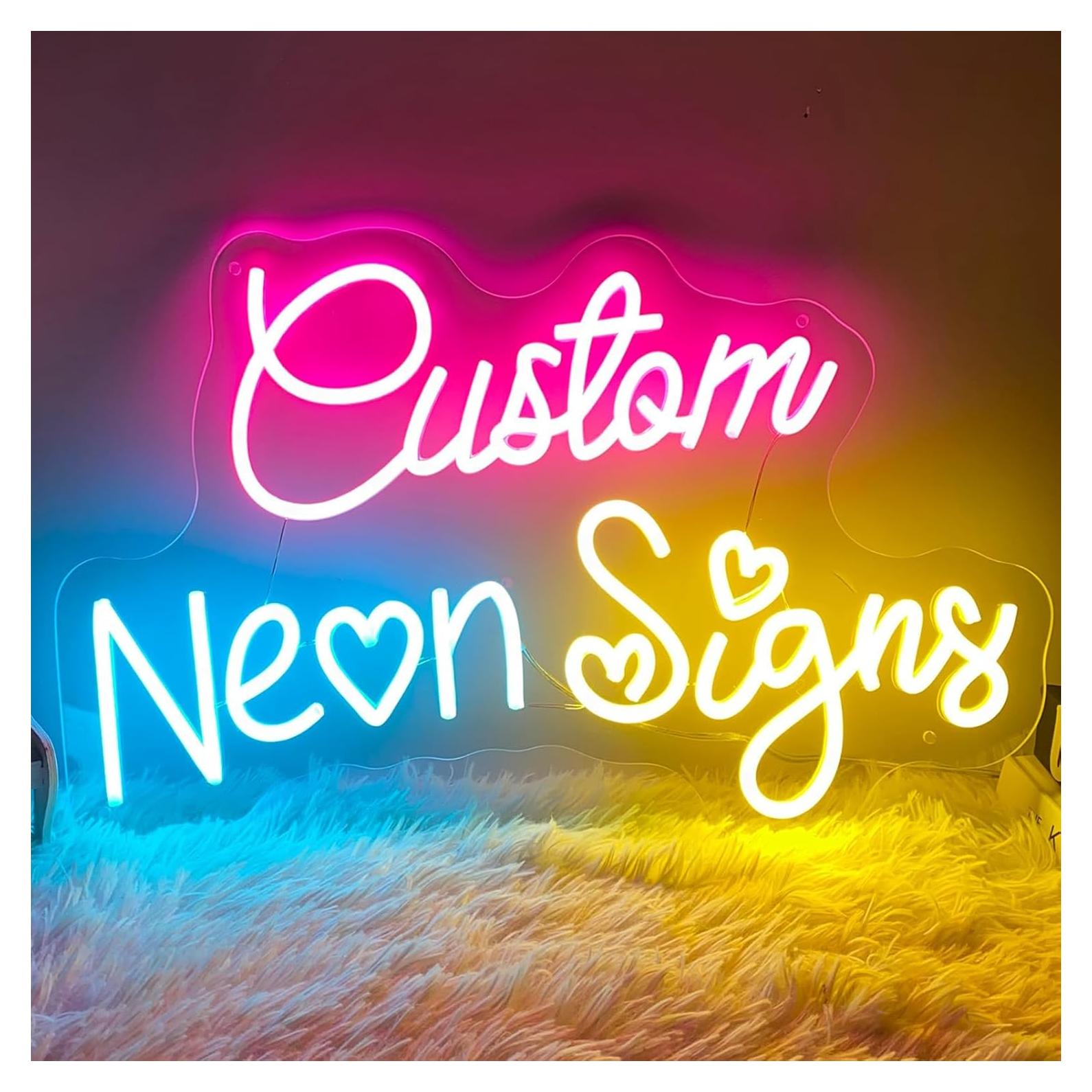 Cartel de Neón Personalizado Brochao 50.8x38 cm LED