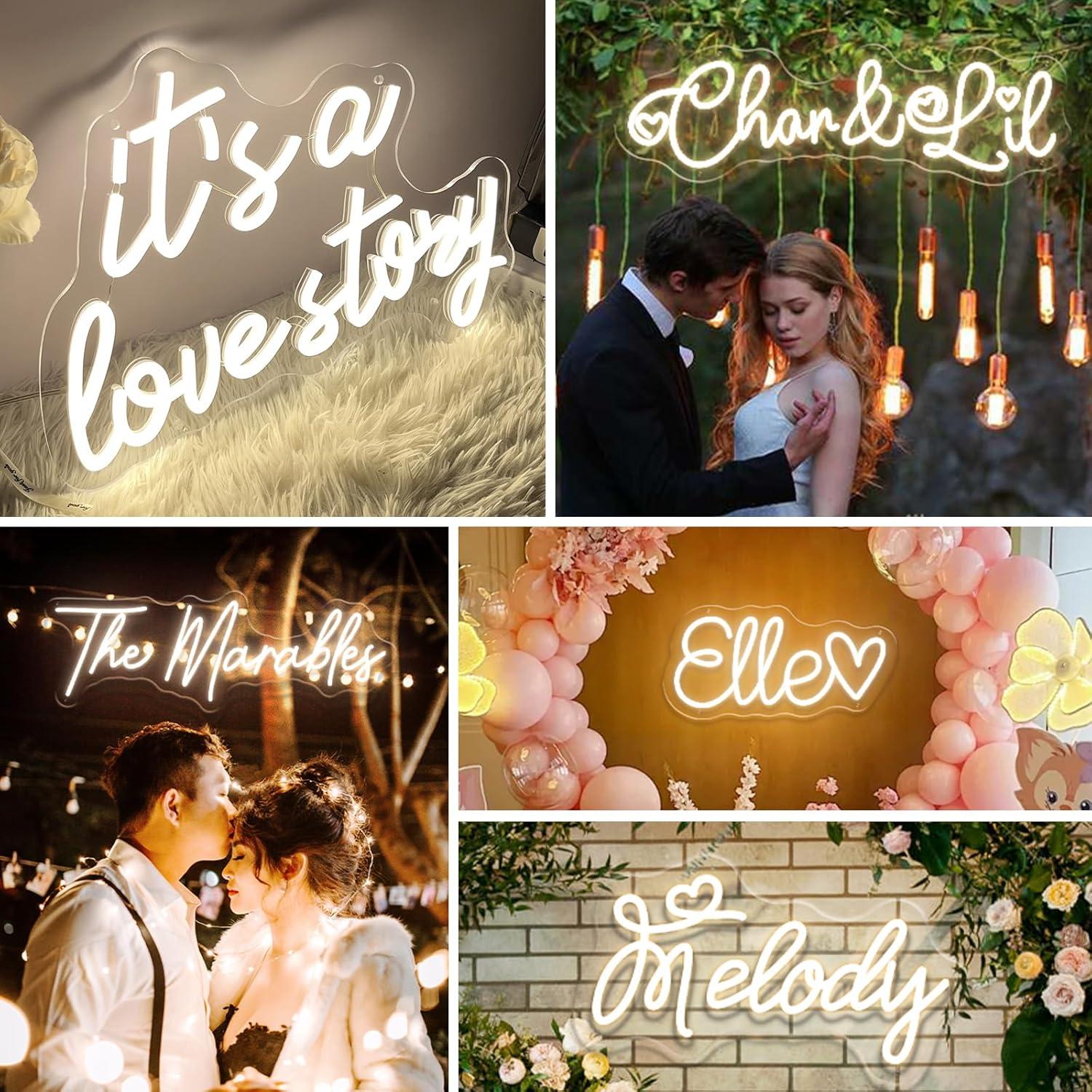 Cartel de Neón Personalizado Brochao 50.8x38 cm LED