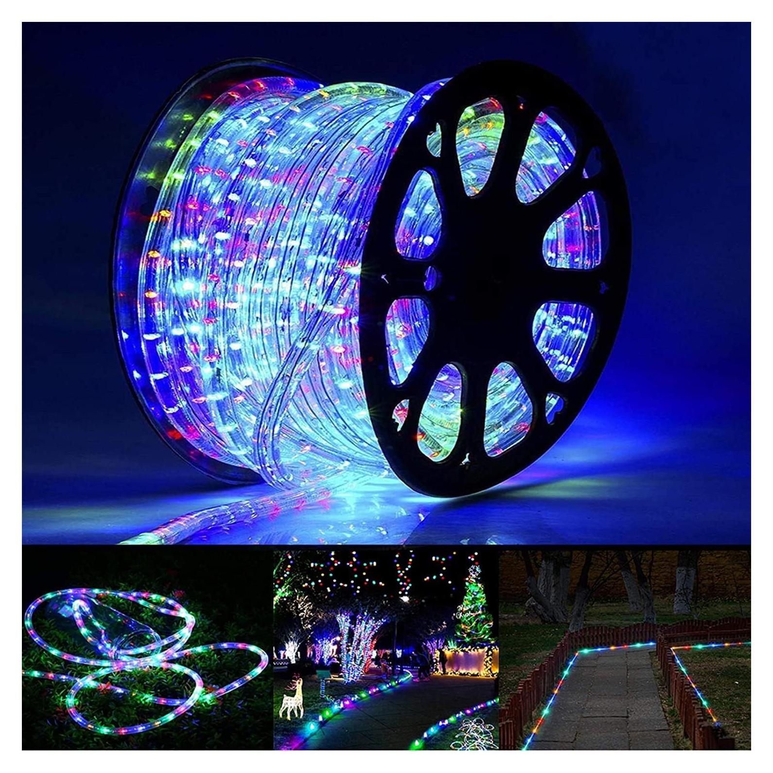 Luces de Cuerda LED Jnaurb 30.48m Multicolor Impermeables