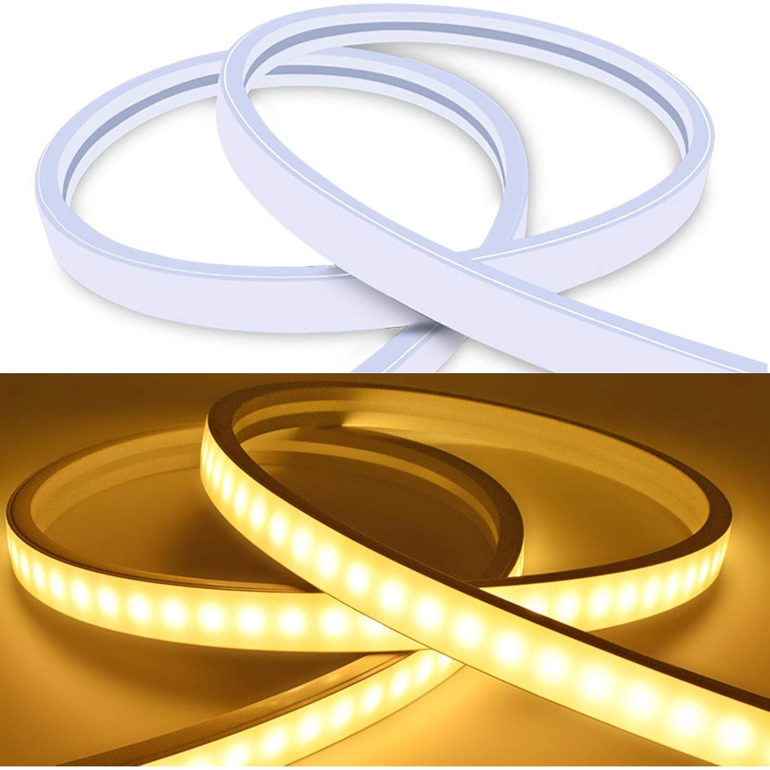 Canal LED de Silicona 5M IP68 para Tira de Luz 10mm LEDLightsWorld