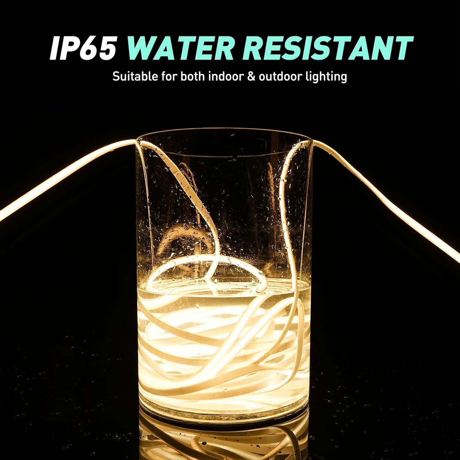 Luz de Cuerda Neon COB GZBtech 5M 2800K Impermeable