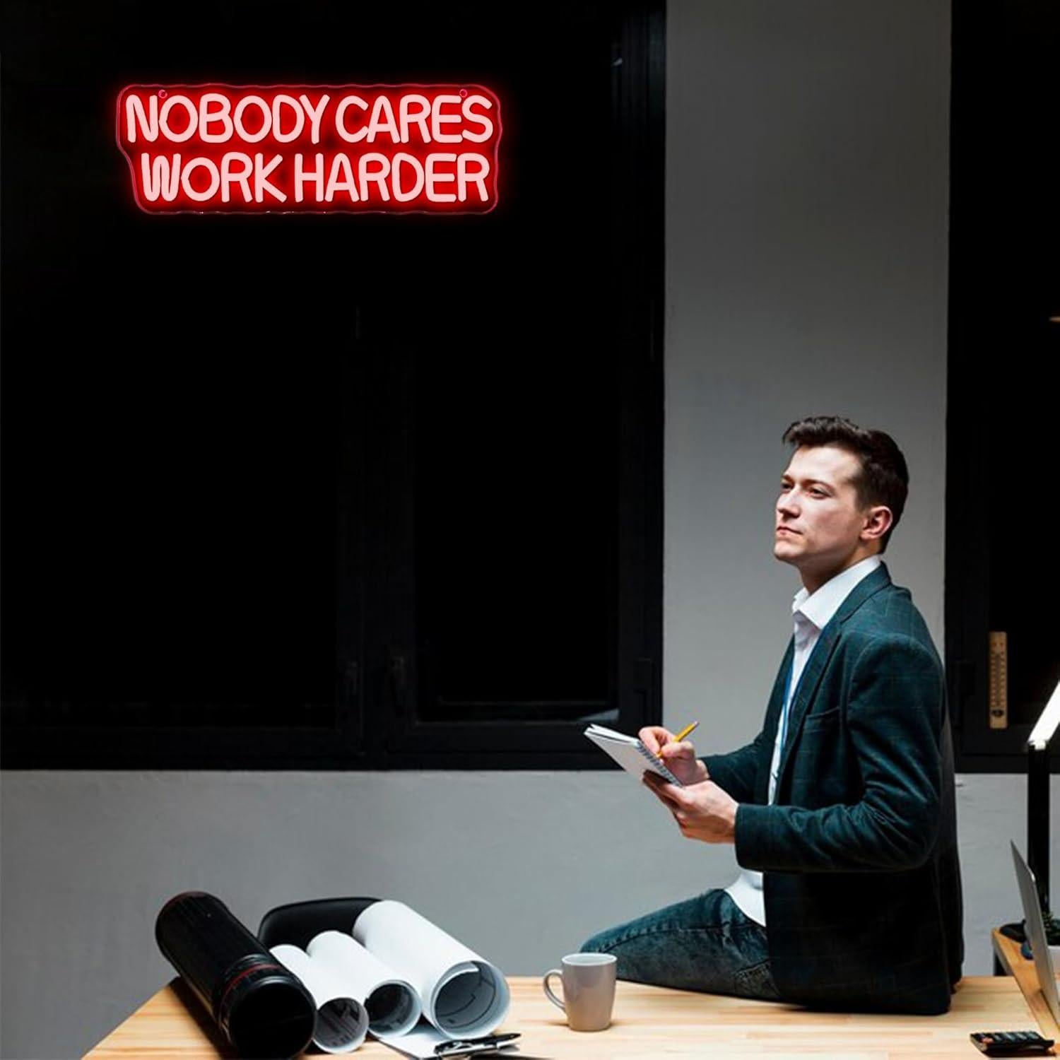 Letrero de Neón Motivacional Allball USB 40x13 cm