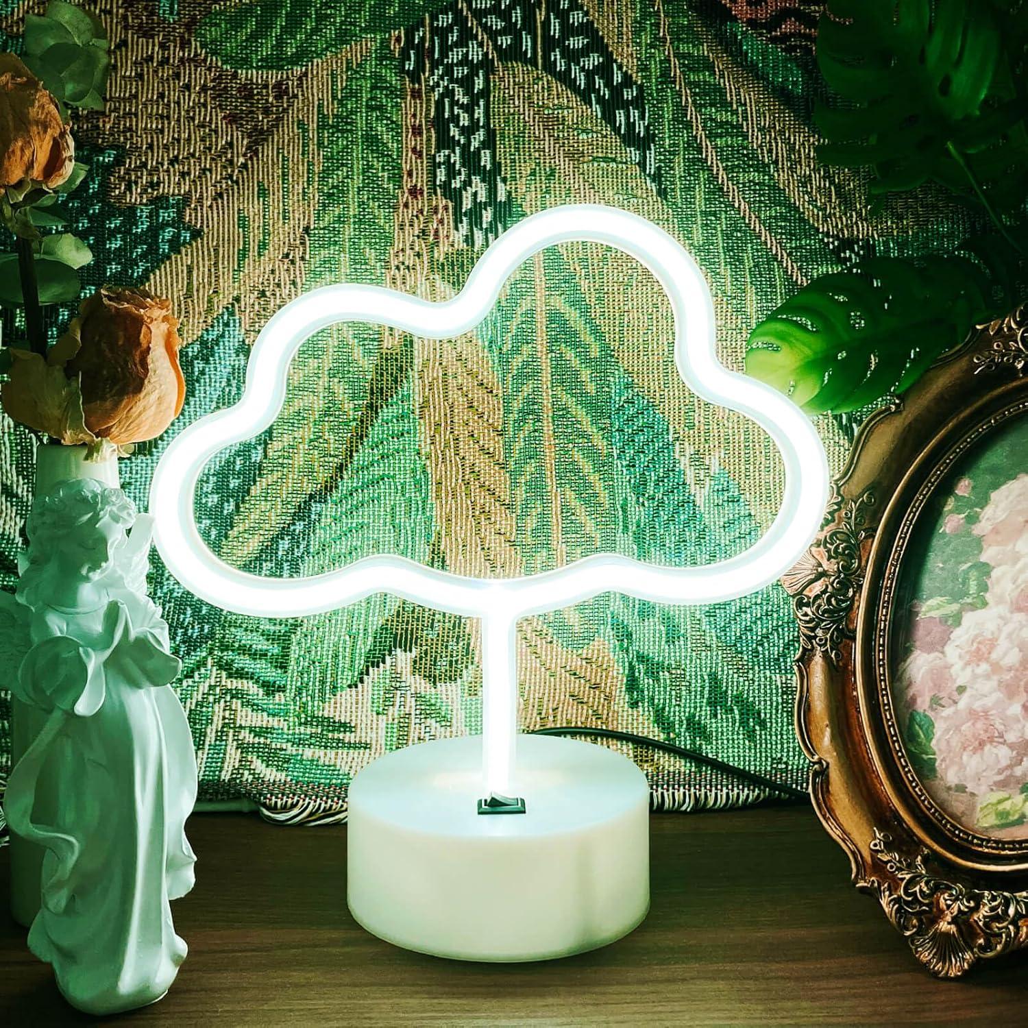 Luz de Nube LED VIFULIN Blanca para Decoración de Dormitorio