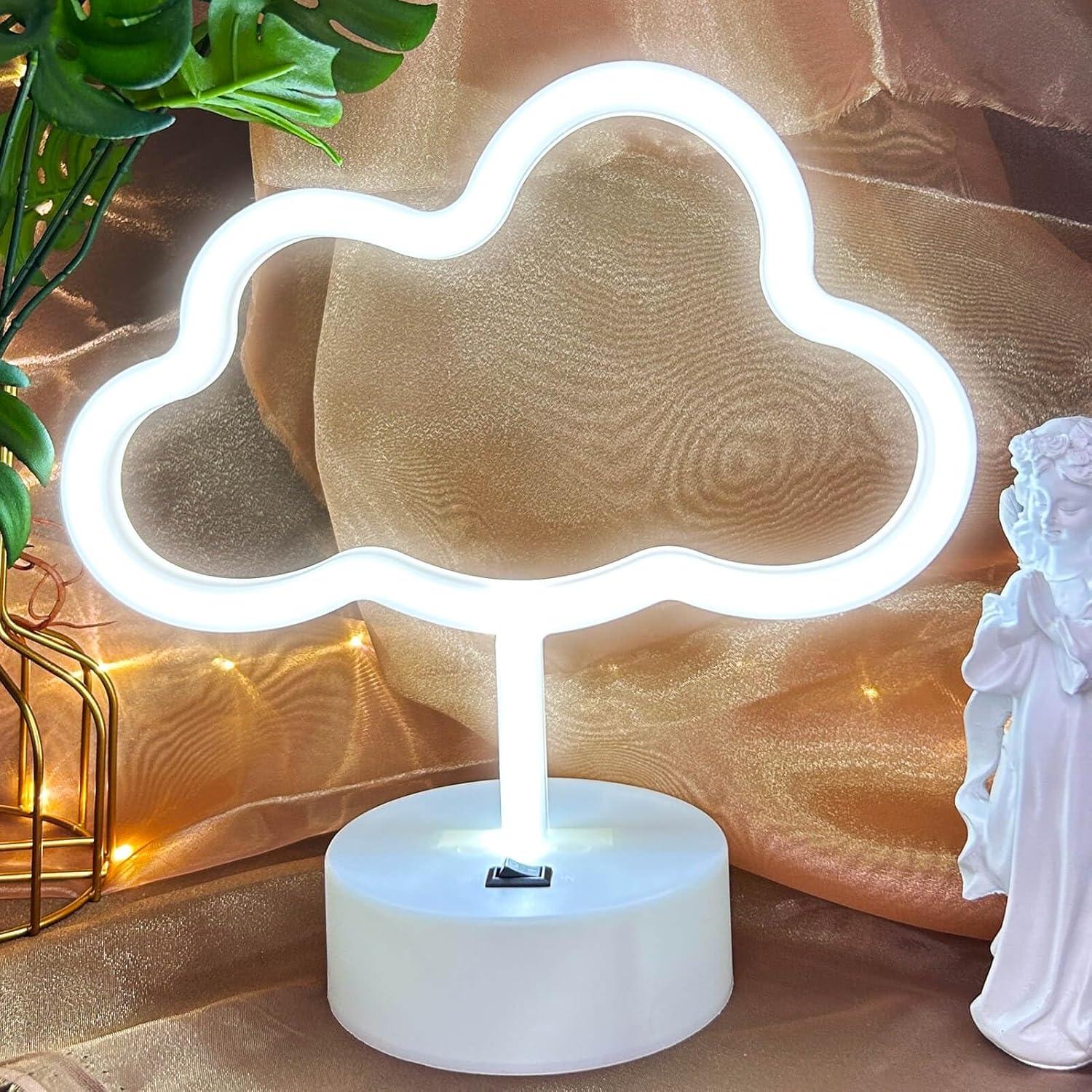 Luz de Nube LED VIFULIN Blanca para Decoración de Dormitorio