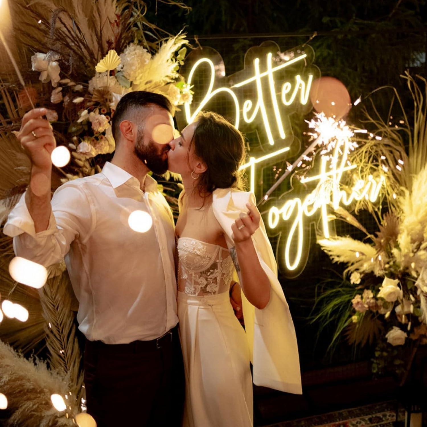 Cartel de Neón Personalizado LED AIOMBVY 50.8x30 cm