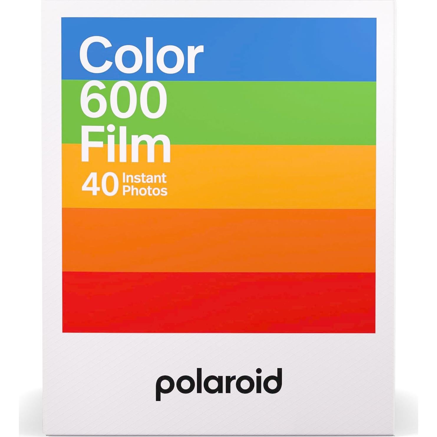 Polaroid Color Film for 600 x40 Pack, 40 Photos (6013)