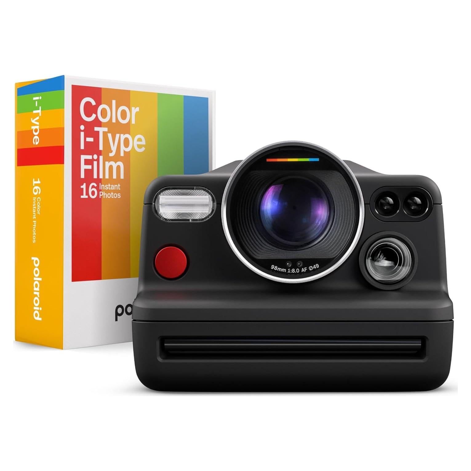 Cámara Instantánea Polaroid I-2 + 2 Paquetes Película i-Type