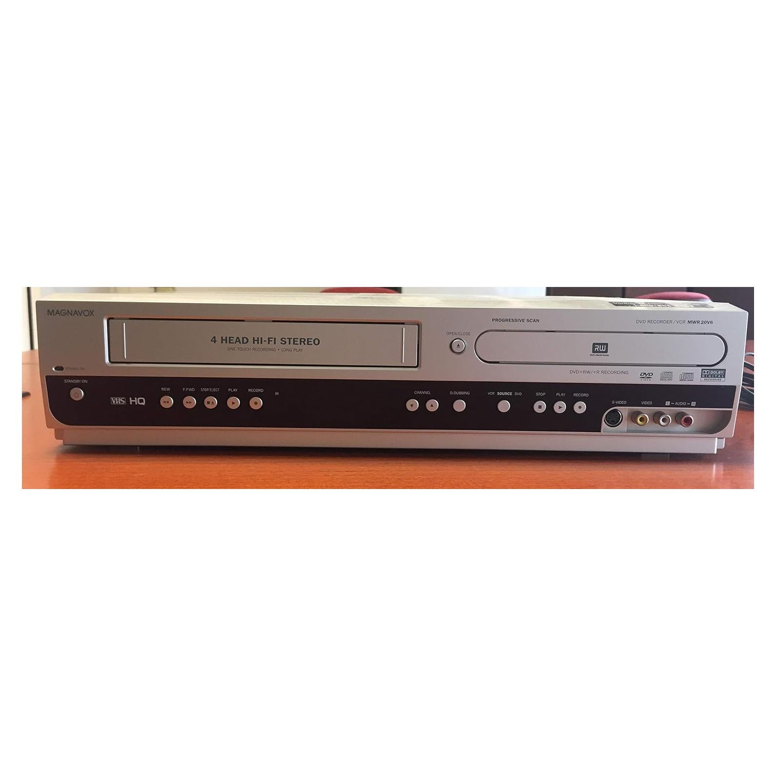 Magnavox MWR20V6 DVD Recorder / VCR Combo