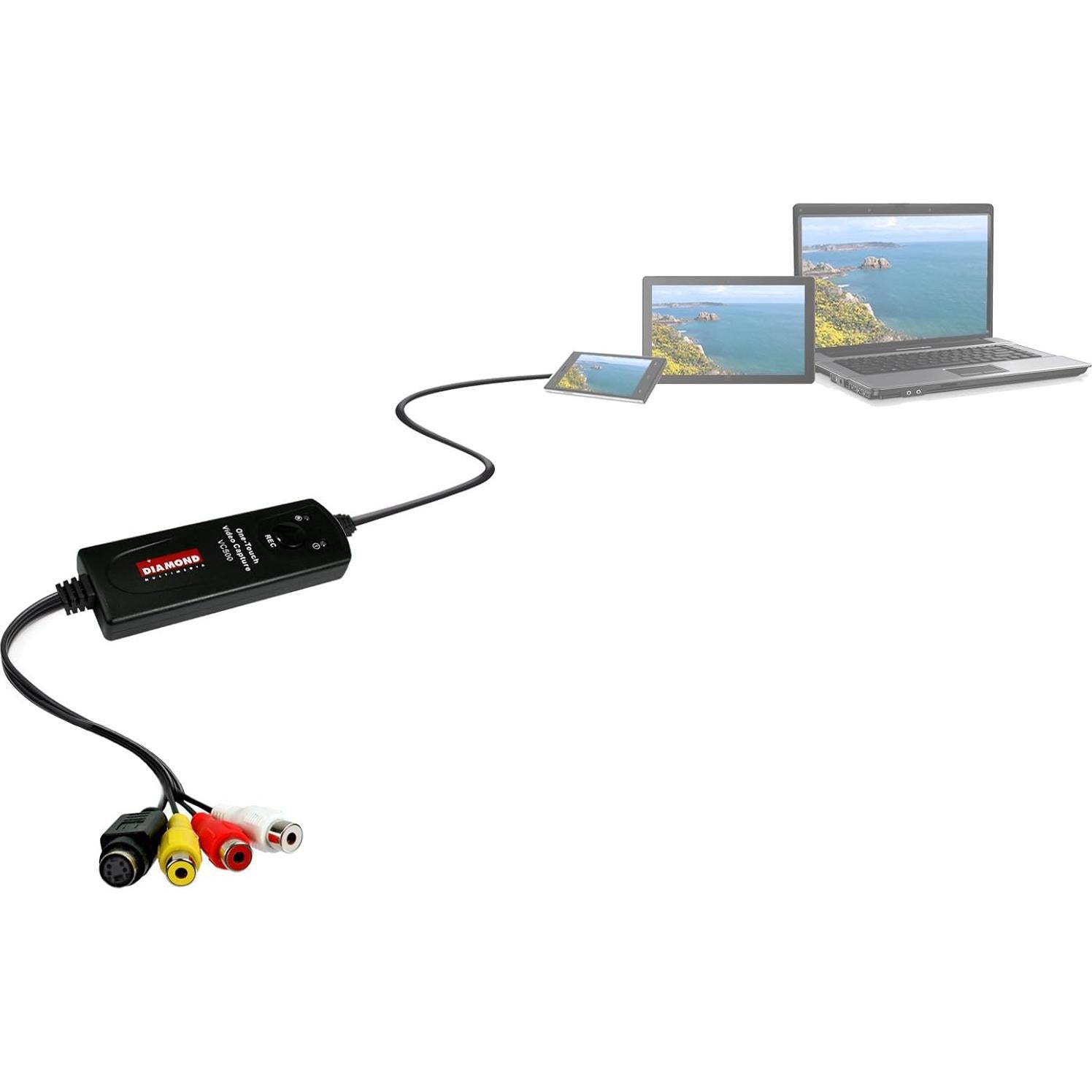 Convertidor de Video Diamond VC500 USB a Digital VHS DVD