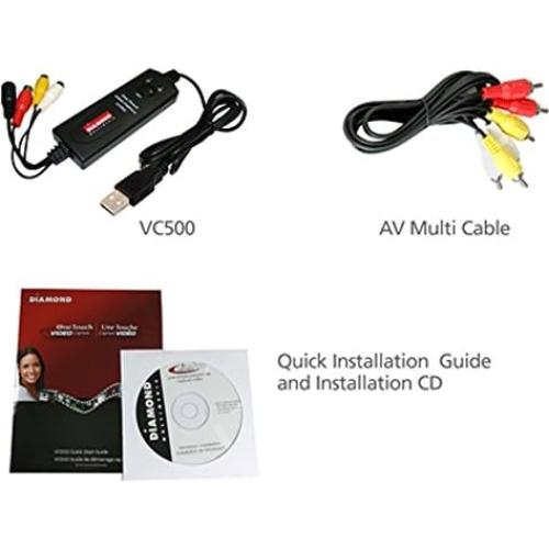 Convertidor de Video Diamond VC500 USB a Digital VHS DVD