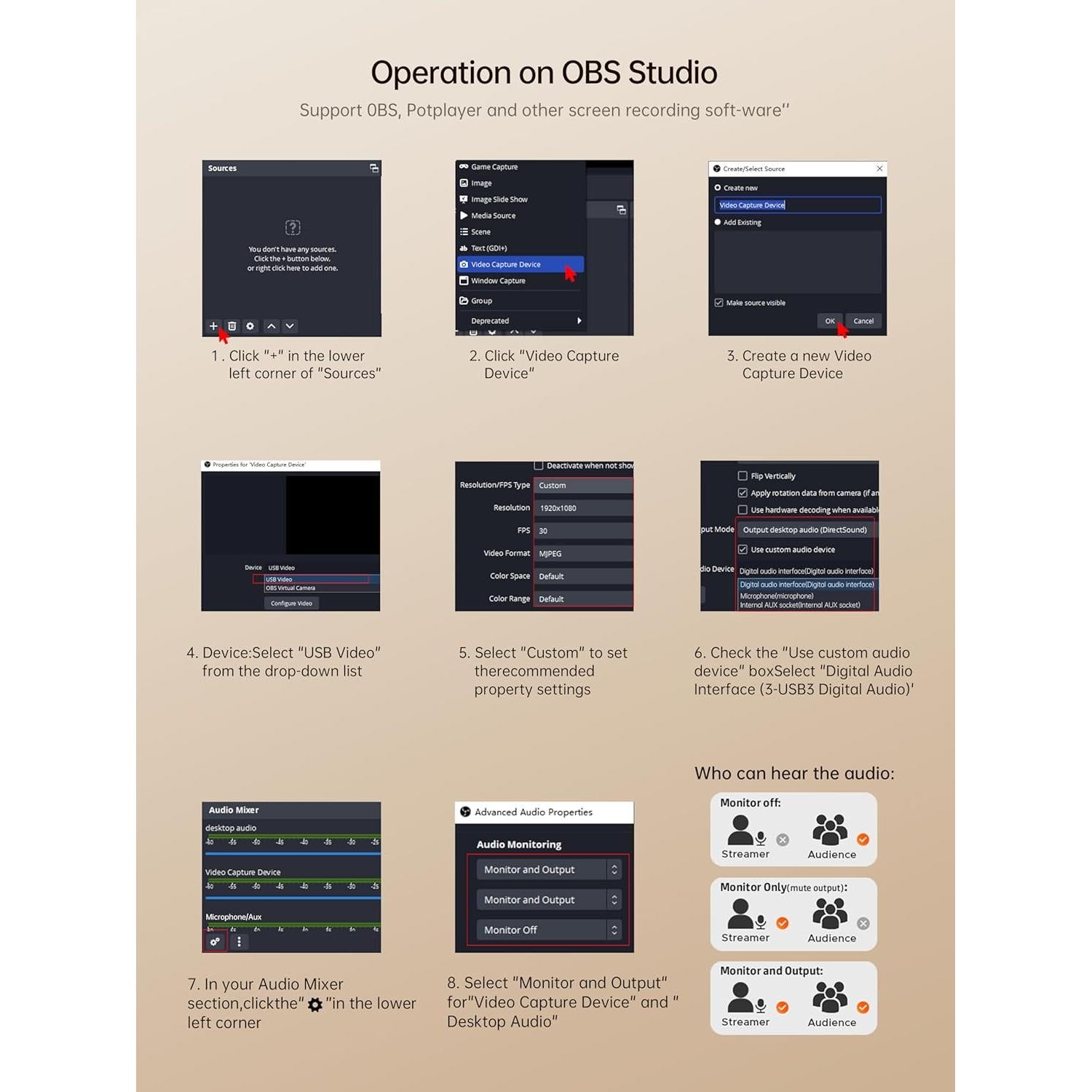 Convertidor de VHS a Digital Fulfalic - Captura USB 2.0 1080p