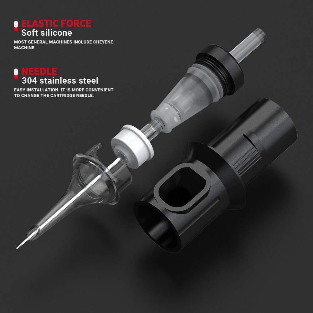 Agujas de Tatuaje Desechables STIGMA #10 Bugpin 50Pcs