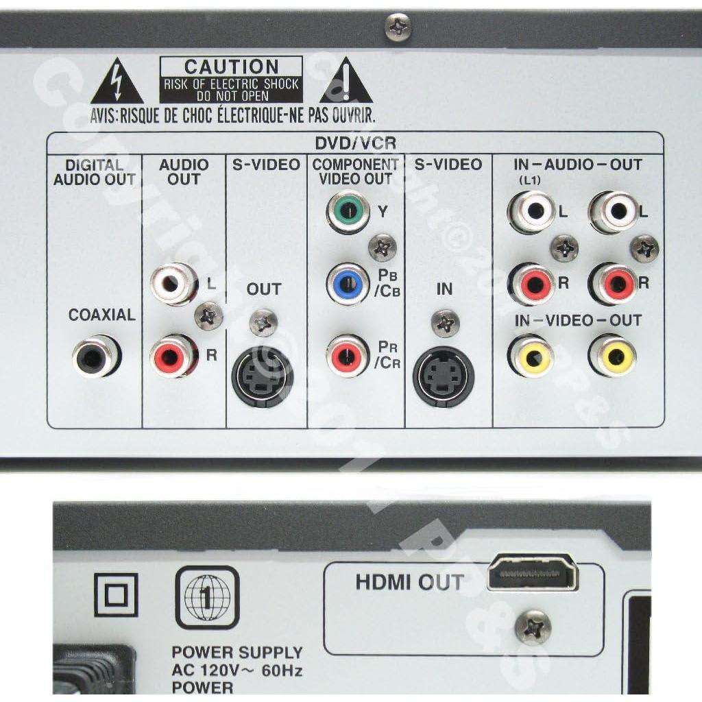 Magnavox ZV427MG9 DVD Recorder/VCR Combo, HDMI 1080p Up-Conversion, No Tuner