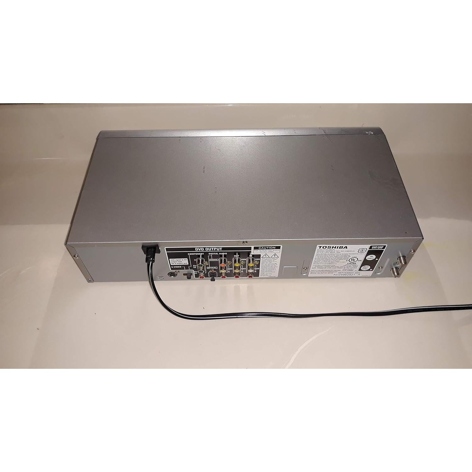 Reproductor DVD/VCR Toshiba SD-V392 Hi-Fi 4 Cabezas 3.58 kg