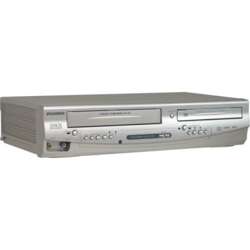 Reproductor DVD y VCR Sylvania DV220SL8 Plata Compacto