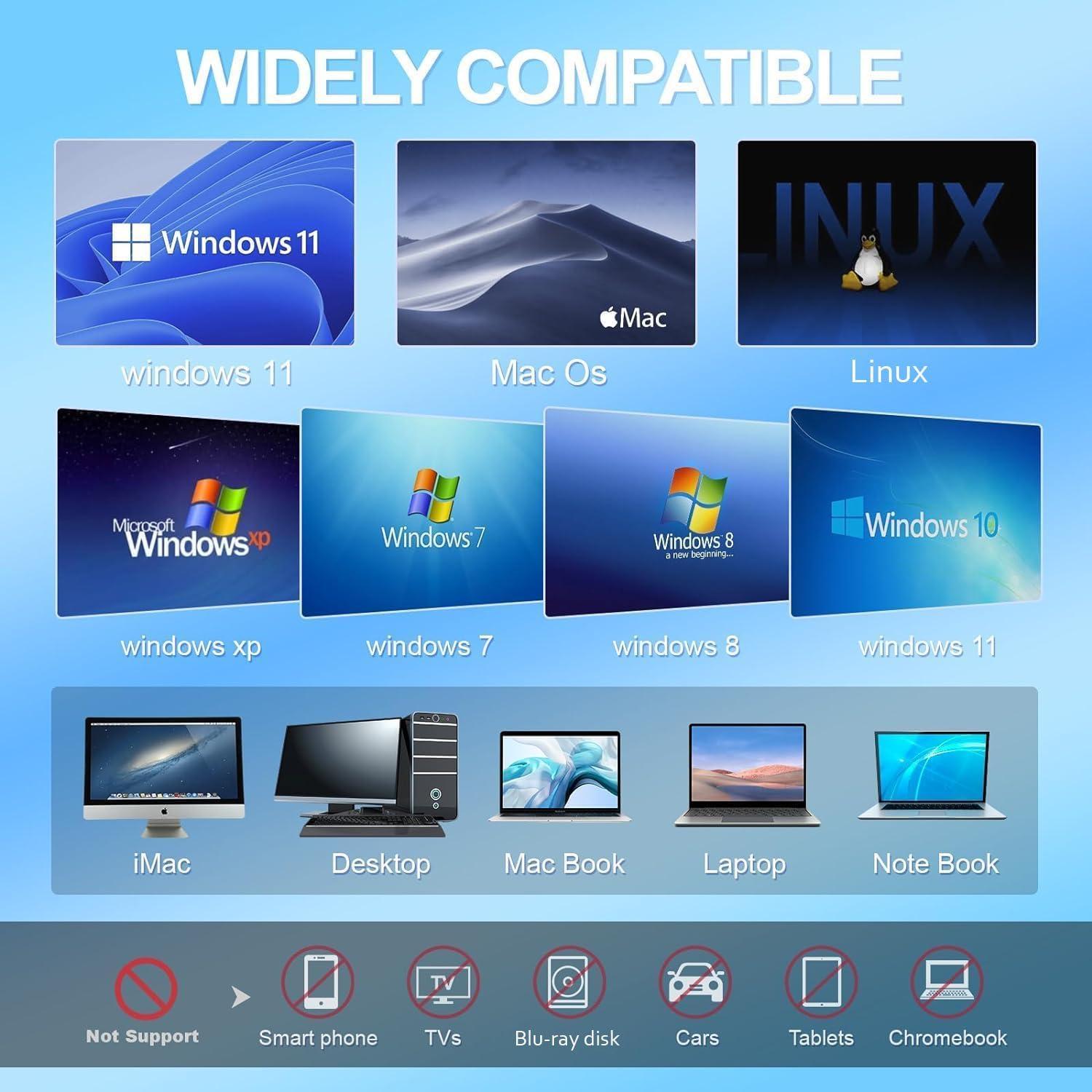 Unidad Externa de CD/DVD BPAKDU B31-Y2 USB 3.0 Negra