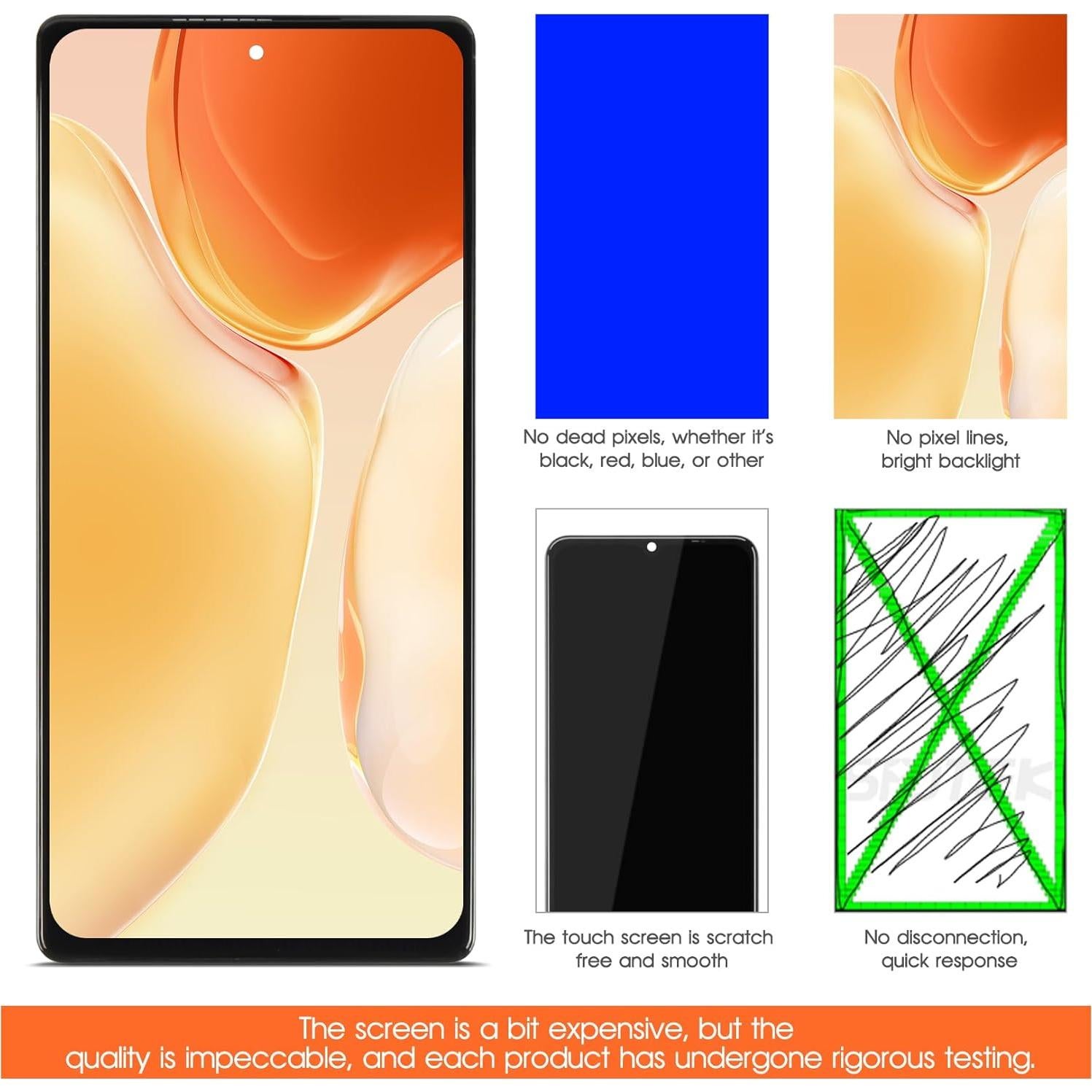 Reemplazo Pantalla OLED Google Pixel 6 6.4" 1080x2400 AGCUT