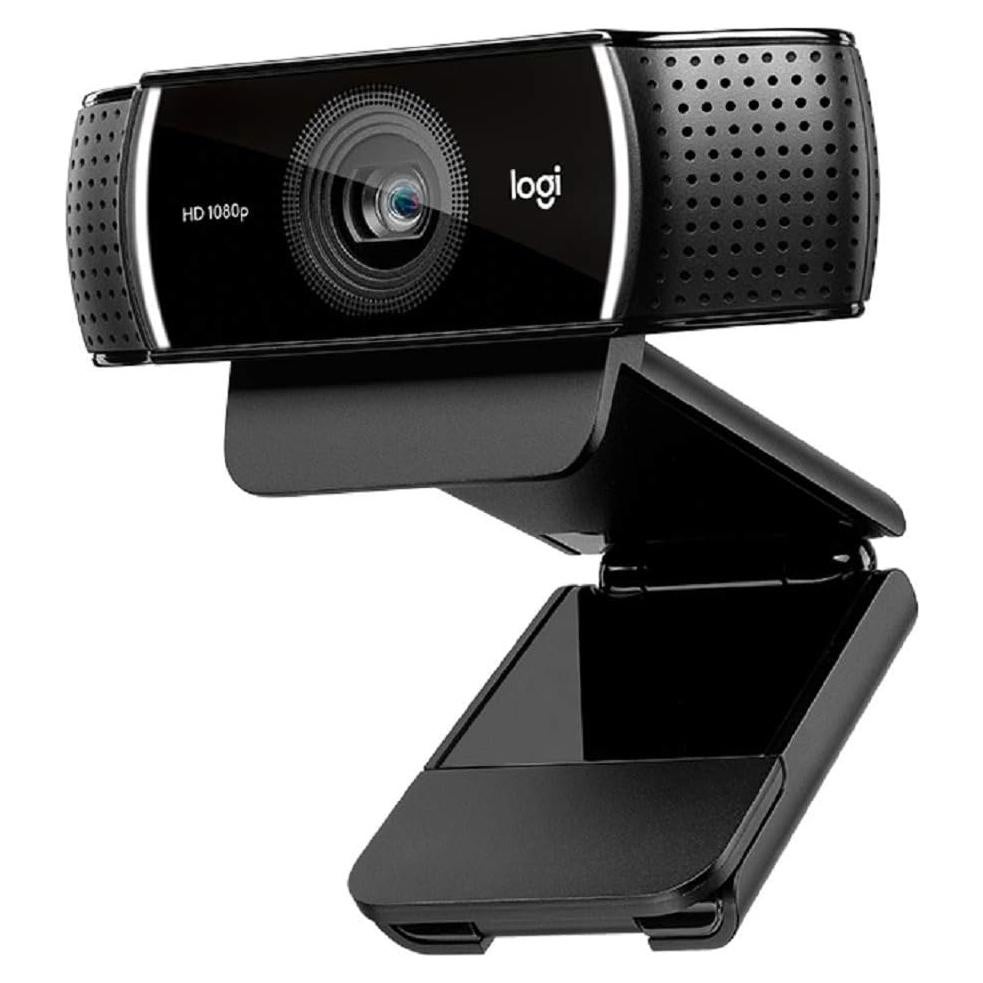 Cámara Web Logitech HD C922 Pro 1080p con Trípode Ajustable