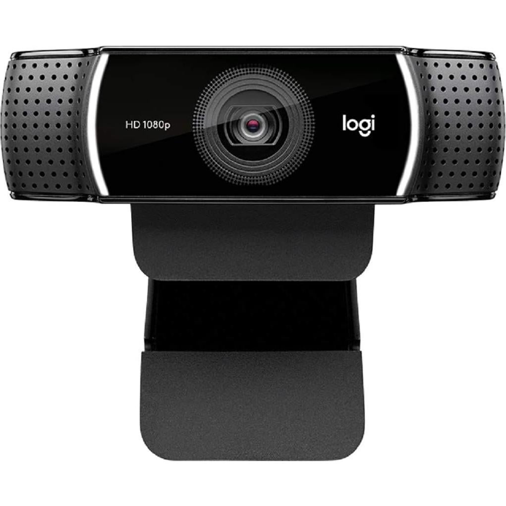 Cámara Web Logitech HD C922 Pro 1080p con Trípode Ajustable