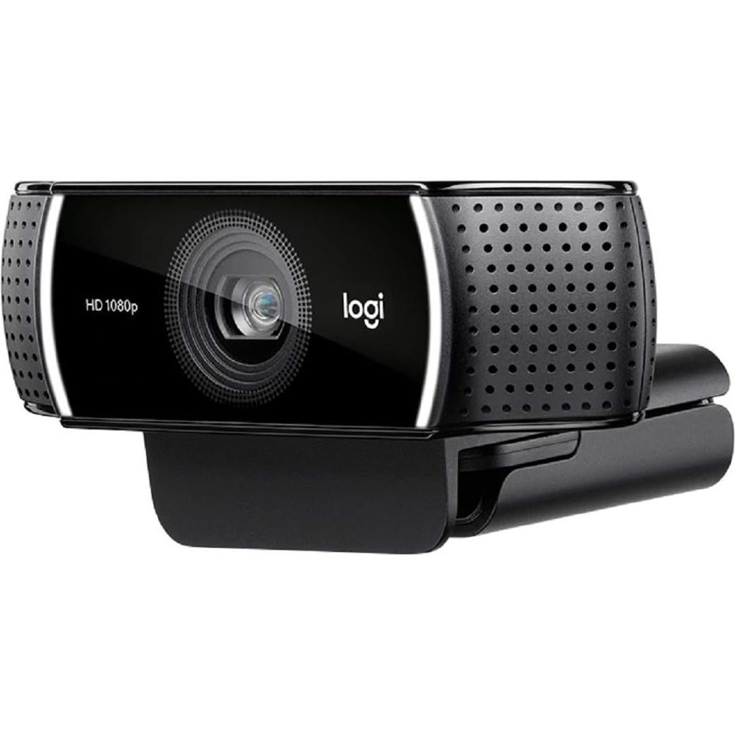 Cámara Web Logitech HD C922 Pro 1080p con Trípode Ajustable