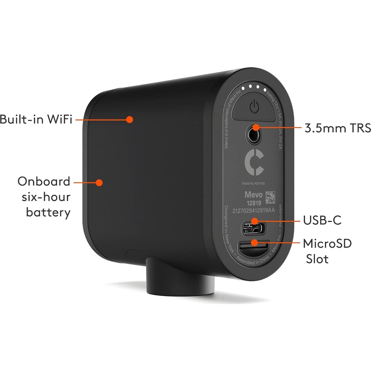 Logitech Mevo Start Wireless Live Streaming Camera for Creators with Signature Series Case | 1080p HD Video with App Control, Stream Via LTE or WiFi, Multi-Cam Compatible, Internal Mics | 3 Pack