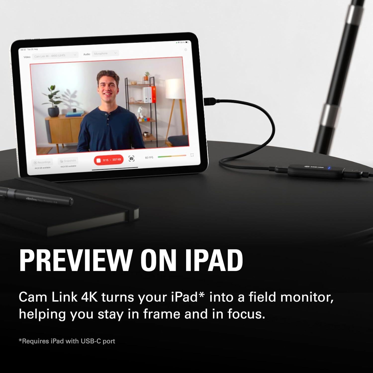 Elgato Cam Link 4K - Captura Externa HDMI a USB 3.0