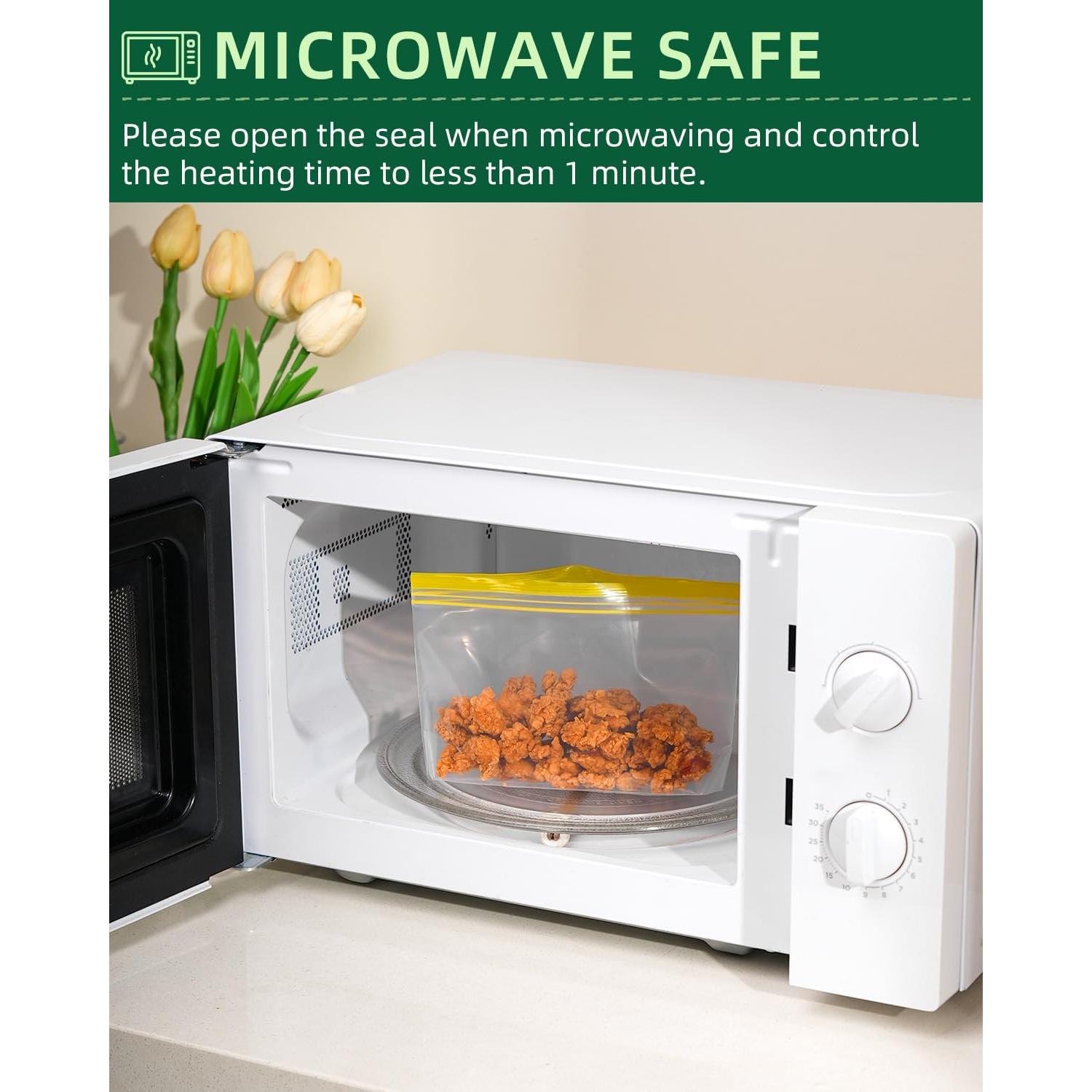 Lerine 22 Pack Reusable Freezer Bags Dishwasher Microwave Safe, Stand Up BPA Free Reusable Sandwich Bags, Silicone Free Leakproof Food Storage Bags for Meal Prep - 8Gallon 8Sandwich 6Snack