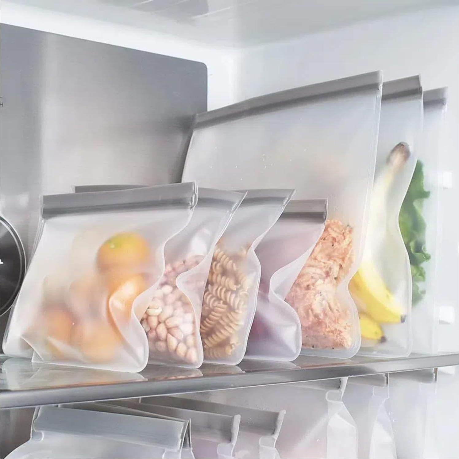 Bolsas de Silicona Reutilizables JMPTUFMT 3.78L 9 Piezas