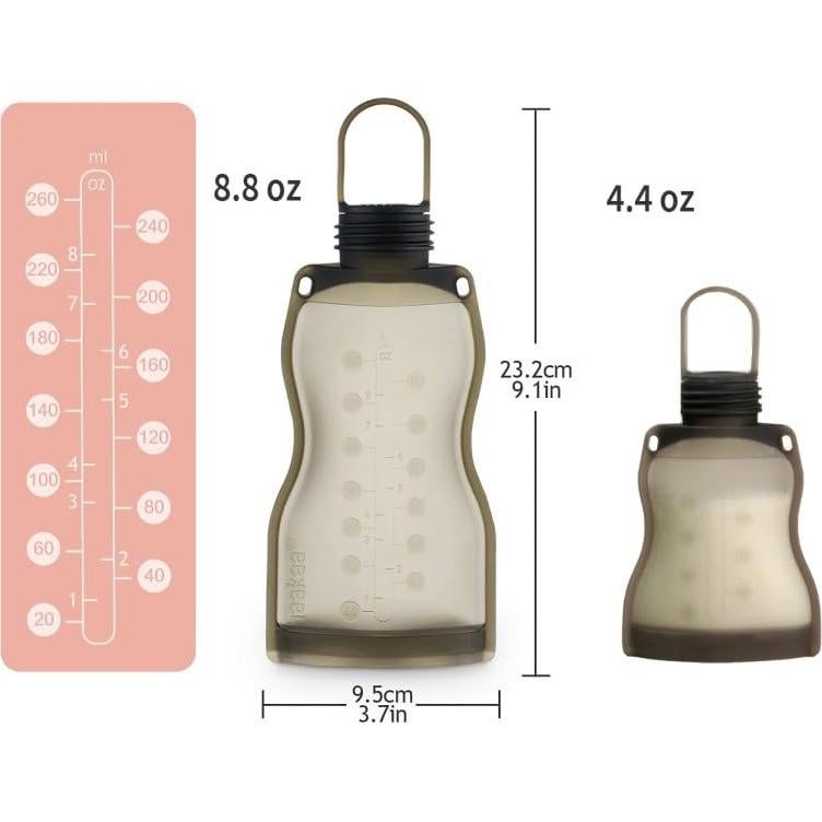 Bolsas de Almacenamiento de Leche Materna Haakaa 260ml y 130ml